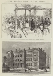 Der Besuch der Königin im Savoy